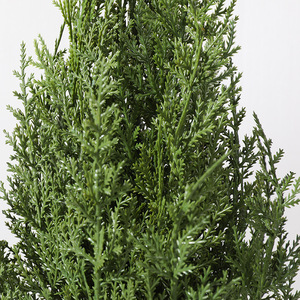 Hoja de ciprés artificial 45cm Árbol de Navidad Escritorio Mini Navidad para regalo Vacaciones - Product Image 3