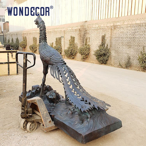 Thần thoại lửa chim tượng đồng Phượng điêu khắc - Product Image 2