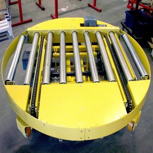 Bifa 90 180 Graden Overdracht Elektrische Draaitafel Ketting Roller Pallet Transportband - Product Image 1