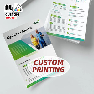 Affiche Publicitaire Premium Lamination Mate Couleur Impression Offset Dépliant Affiche - Product Image 4