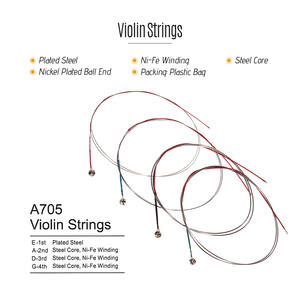 Cuerdas de nailon de acero inoxidable profesional 4/4 Set <span class=keywords><strong>Alice</strong></span> A705 Cuerdas de violín para práctica avanzada - Product Image 3