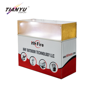 Nhà Bếp Bền Tùy Chỉnh Triển Lãm Thương Mại Nhà Cung Cấp Sản Phẩm Hiển Thị Triển Lãm Gian Hàng Kệ Tường Đứng Hiển Thị L Hình Dạng 10x20 - Product Image 6