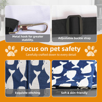 Hamac de cage pour chat en gros avec trou de surveillance, tunnel suspendu pour animaux de compagnie, lit et sangles pour jouets en peluche pour chats, chatons, furets, rats, lapins