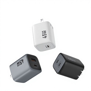 Cargador Rápido <span class=keywords><strong>GaN</strong></span> de 45W con Certificación Estadounidense PD45WETL, Adaptador de Corriente para Teléfonos Móviles, Computadoras y Tabletas - Product Image 2