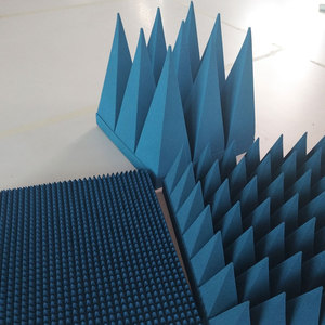 Absorvedor de Micro-ondas Piramidal EMCfactory PFA-700 com Colagem por Adesivo e Instalação com Velcro para Câmaras Anechoicas e Blindagem <span class=keywords><strong>RF</strong></span> - Product Image 4