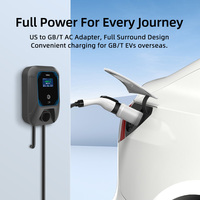 Adaptateur de charge SAE J1772 Type 1 vers GB/T pour pistolet de charge lente AC 7 broches 7kW 220V, adaptateur Plug and Play pour VE