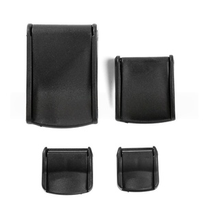 कस्टम भारी शुल्क 15 मिमी-50 मिमी स्ट्रैप के साथ समायोज्य टॉगल लॉक कैम बकल काले पोम प्लास्टिक कस्टम लोगो वाटरप्रूफ और मजबूत - Product Image 2