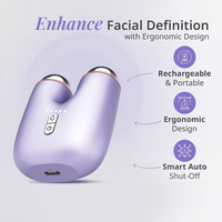 Appareil de Tonification Faciale Microcourant Mini Mignon Blanc, Violet, Rose pour l'Élimination des Rides et le Lifting du Visage – Vente en Gros