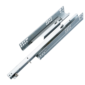 Rieles Modernos Ocultos para Cajones de Montaje Inferior, 2 Secciones, Cierre Suave, 10-22 Pulgadas, para Muebles de Sala y Cajas de Herramientas - Product Image 3