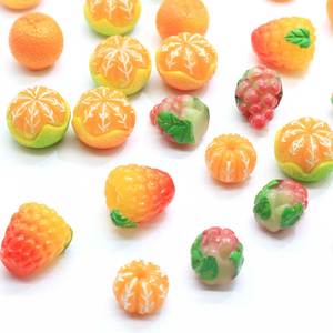 Cabochons en résine fruits 3D 50 pièces, accessoires <span class=keywords><strong>de</strong></span> bijouterie, bricolage, Patch Kawaii Orange raisin autocollant <span class=keywords><strong>de</strong></span> bouton, <span class=keywords><strong>coque</strong></span> <span class=keywords><strong>de</strong></span> <span class=keywords><strong>téléphone</strong></span> - Product Image 3