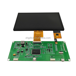 7 inch 1024x600 độ sáng cao TFT Màn hình <span class=keywords><strong>LCD</strong></span> 1000nits LVDS 40pin mô-đun hiển thị 7 \ "IPS tùy chọn màn hình cảm ứng Bảng điều khiển - Product Image 5