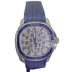 Reloj Moissanite personalizado, reloj mecánico con diamantes en forma de T y zafiro, reloj de alta calidad para hombre, reloj de diseño de lujo - Product Image 1