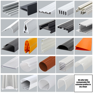 Perfil de <span class=keywords><strong>PVC</strong></span> para Extrusión, Canalón de Drenaje de Lluvia de <span class=keywords><strong>PVC</strong></span>, Perfil de <span class=keywords><strong>PVC</strong></span> ABS PP, Perfil de <span class=keywords><strong>PVC</strong></span> Cortado - Product Image 5