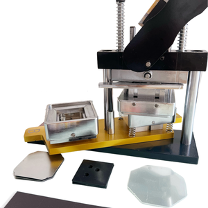 Bán mới nhất của nhãn hiệu DIY vuông Huy hiệu sản xuất máy ở một mức giá rẻ - Product Image 5