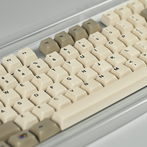 Touches de clavier PBT vintage personnalisées avec logo, sublimation thermique rétro, touches de clavier <span class=keywords><strong>ANSI</strong></span>/ISO - Product Image 3
