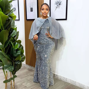 Быстрая доставка: Элегантное вечернее платье макси с пайетками для выпускного вечера и торжественных мероприятий - Product Image 5