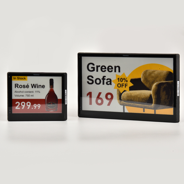 Supermarket E-ink Black-white-red-yellow Electronic Shelf Tag Nfc Bluetooth Esl Electronic Shelf Label