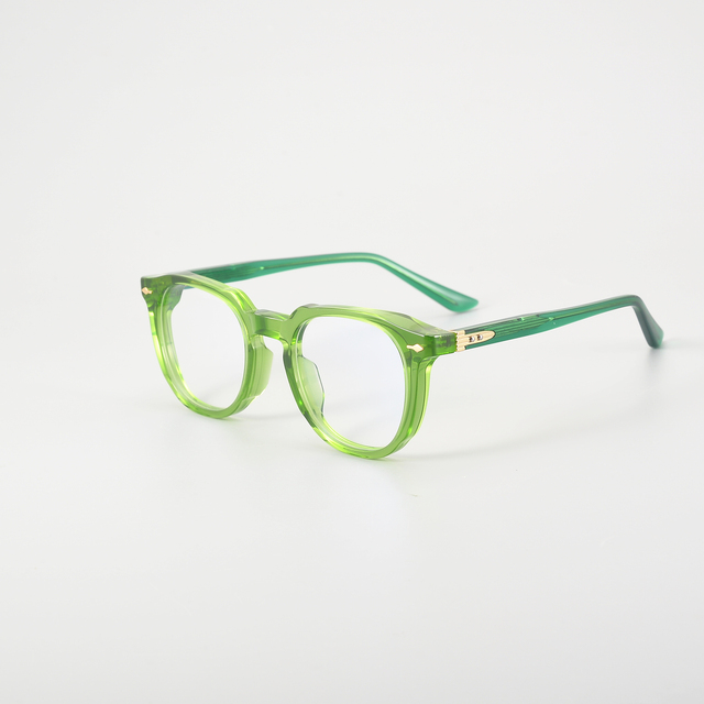 Acetate Prescription Eyeglasses Spectacle Men Thick Frame Glasses Frames Custom Acetate Optical Frame for Wholesales