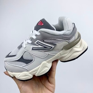 Wholesale high-quality fashionable tennis shoes with soft soles, comfortable for running, model 9060, breathable sports shoes. - Product Image 1