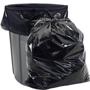 Thick Clear Heavy Duty Garbage Bags, 38 x 58 Inch Disposable Trash Can Liners, 100 <b>Pack</b> Ideal for Recycling, Kitchen, Contractor - Product Image 3