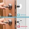 6 Pack Clear Silicone Wall Bumper Guard Self Adhesive <strong>Door</strong> Stopper Wall Protector for Cabinet Fridge Toilet Seat Headboard - Product Image 5