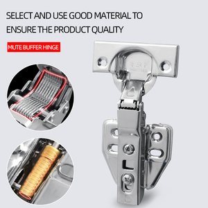Wholesale American Face Frame Cabinet Hinge Soft Close Cabinet <strong>Door</strong> Hinges Concealed Furniture Hinges - Product Image 2