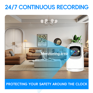 Cámara de Seguridad con Tarjeta SIM 4G, Cámara IP Exterior de 3MP, Sin Necesidad de WiFi, Cámara CCTV Inalámbrica 4G para Áreas Remotas, Aplicación V380 Pro - Product Image 2