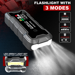Avviatore <span class=keywords><strong>di</strong></span> <span class=keywords><strong>Emergenza</strong></span> Portatile 12V 5000A per Moto, Auto e Camion, <span class=keywords><strong>Booster</strong></span> Batteria 24000mAh - Product Image 3