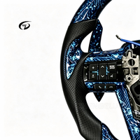 Directement du fabricant : Volant en fibre de carbone forgé pour Hilux, volant bleu et or