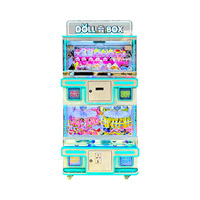 Machine d'arcade à grue à 4 joueurs, deux modes de jeu, jeu de divertissement à monnayeur pour centres de jeux