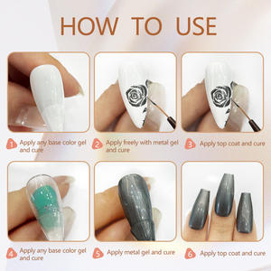 <span class=keywords><strong>Esmalte</strong></span> <span class=keywords><strong>de</strong></span> <span class=keywords><strong>uñas</strong></span> en gel al por mayor <span class=keywords><strong>de</strong></span> fábrica <span class=keywords><strong>esmalte</strong></span> <span class=keywords><strong>de</strong></span> <span class=keywords><strong>uñas</strong></span> Uv metálico transpirable semipermanente - Product Image 4