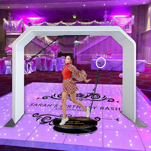 यूएस सेल्फी वेयरहाउस वीडियो फ्री एक्सेसरीज 360 ओवरहेड फोटो बूथ 360 फोटो बूथ से भरी पृष्ठभूमि आसमान - Product Image 5