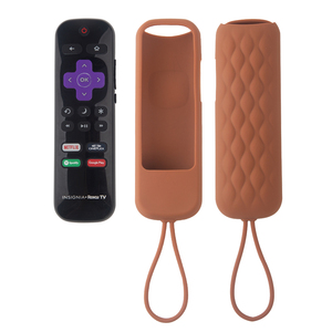 Funda protectora de control remoto <span class=keywords><strong>TCL</strong></span> TV, silicona suave antideslizante con código rodante - Product Image 4