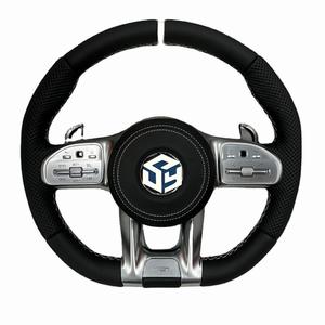 <span class=keywords><strong>Mercedes</strong></span> <span class=keywords><strong>Benz</strong></span> <span class=keywords><strong>AMG</strong></span> พวงมาลัยคาร์บอนไฟเบอร์สำหรับ <span class=keywords><strong>AMG</strong></span> A E S C คลาส <span class=keywords><strong>C36</strong></span> G63 C43 W203 W204 W205 W206 W167 W166 - Product Image 4