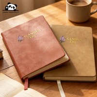 Agenda à reliure parfaite A5/A4/A6, couverture souple/dure de haute qualité, journal personnalisé avec logo, carnets en cuir PU pour étudiants