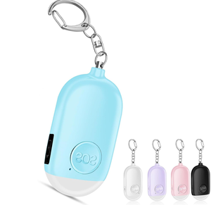Alarma Personal Recargable Portátil de 130db para Defensa Personal, Seguridad y Protección, con Llavero - Product Image 1