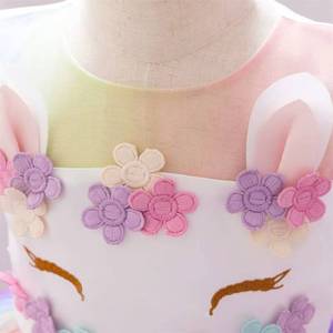 Vestido de Tul en Capas de Unicornio para Niñas, Disfraz de Carnaval, Halloween, Cumpleaños, Gran Venta - Product Image 4