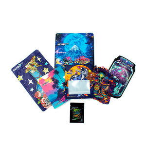 Nouveaux sachets personnalisés imprimés de 3,5 g, sachets en aluminium, sachets en plastique debout, sachets refermables anti-odeurs, sachets en mylar - Product Image 4