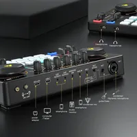 Interface audio tout-en-un Maono AME2 pour studio, streaming en direct, mixage PC, équipement de podcast avec carte son Maonocaster