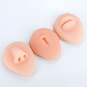 Lingchee <span class=keywords><strong>Piercing</strong></span> para el cuerpo Oreja <span class=keywords><strong>Boca</strong></span> Ombligo Lengua Silicona Nariz Molde Práctica Piel <span class=keywords><strong>Piercing</strong></span> Modelo Silicona Oreja Modelo Exhibición de joyería - Product Image 5