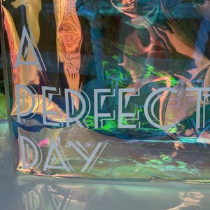 กระเป๋าใส่เสื้อผ้ากันน้ำมีสีรุ้งแบบออกแบบโลโก้ได้ตามต้องการกระเป๋าช้อปปิ้งทำจากพีวีซีนีออน - Product Image 2