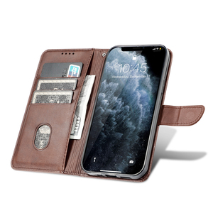 Funda con Soporte Tipo Libro para <span class=keywords><strong>Samsung</strong></span> <span class=keywords><strong>Galaxy</strong></span> A17 A27 A37 A57 A16 A26 A36 A56 S24 S25 S26 <span class=keywords><strong>Ultra</strong></span>, Funda Retro Tipo Cartera de Cuero PU con Ranuras para Tarjetas - Product Image 5