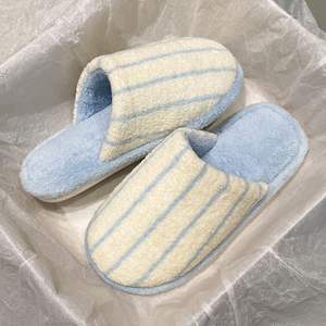 Evergreen Open Toe Half-<b>Slipper</b> for Women's Autumn/Winter <b>Thick</b>-<b>Soled</b> Double-Layer Wool Cotton Anti-Slippery <b>Slippers</b> - Product Image 5