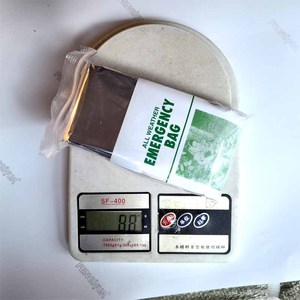 Saco de Dormir Térmico Ligero de PE para Emergencias, con Cordón Ajustable, para Acampar, Supervivencia al Aire Libre - Product Image 6