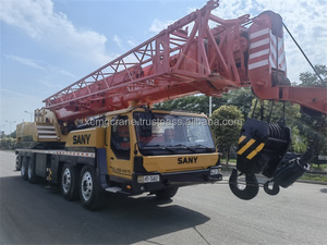 Used Sany STC750 Truck Mounted <b>Crane</b> QY70 QY50C QY25C 75 Ton with Engine Pump Bearing Core Components - Product Image 3