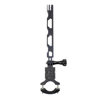 Kit de montage de caméra pour guidon de moto, bras d'extension en aluminium, adaptateur 1/4 pour GoPro Hero 14 13 12 Insta360 X5 X4 DJI Action 6 5 4