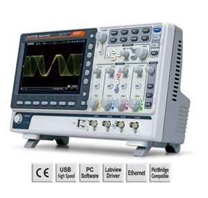 GWINSTEK MDO-2104EX Digital Storage Oscilloscope 1.25 GSa/s 8 Bit Mixed Domain Analyzer MDO-2102EG Os - Product Image 4