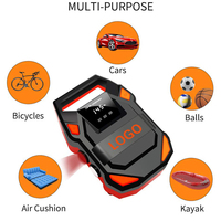 Gonfleur de pneus numérique intelligent multifonction portable de qualité supérieure pour voiture, SUV, tout-terrain, avec aiguille, prise allume-cigare