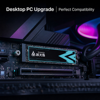 Fast Boot M.2 NVMe Solid State Drive PCIe 3.0 X4 2280 Form Factor 1TB 2TB SSD Internal untuk Peningkatan Desktop