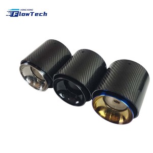 ปลายท่อไอเสียสำหรับ MINI Cooper S แบบปลายเดี่ยว คาร์บอนไฟเบอร์ สีเงิน ผลิตจากสแตนเลส สำหรับตกแต่งรถยนต์ - Product Image 4